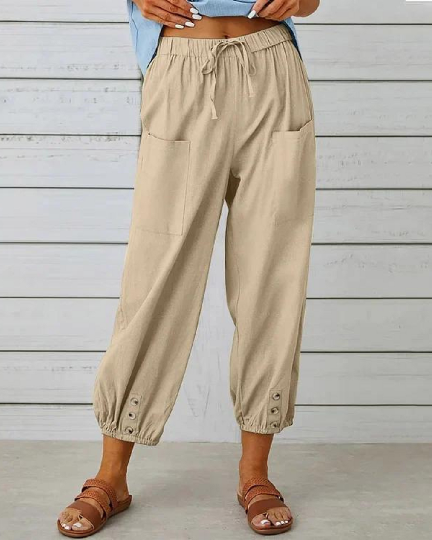 KATY - Loose-Fit Casual Trousers