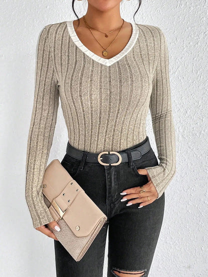 Elina | Cozy Long-Sleeve Knit Sweater