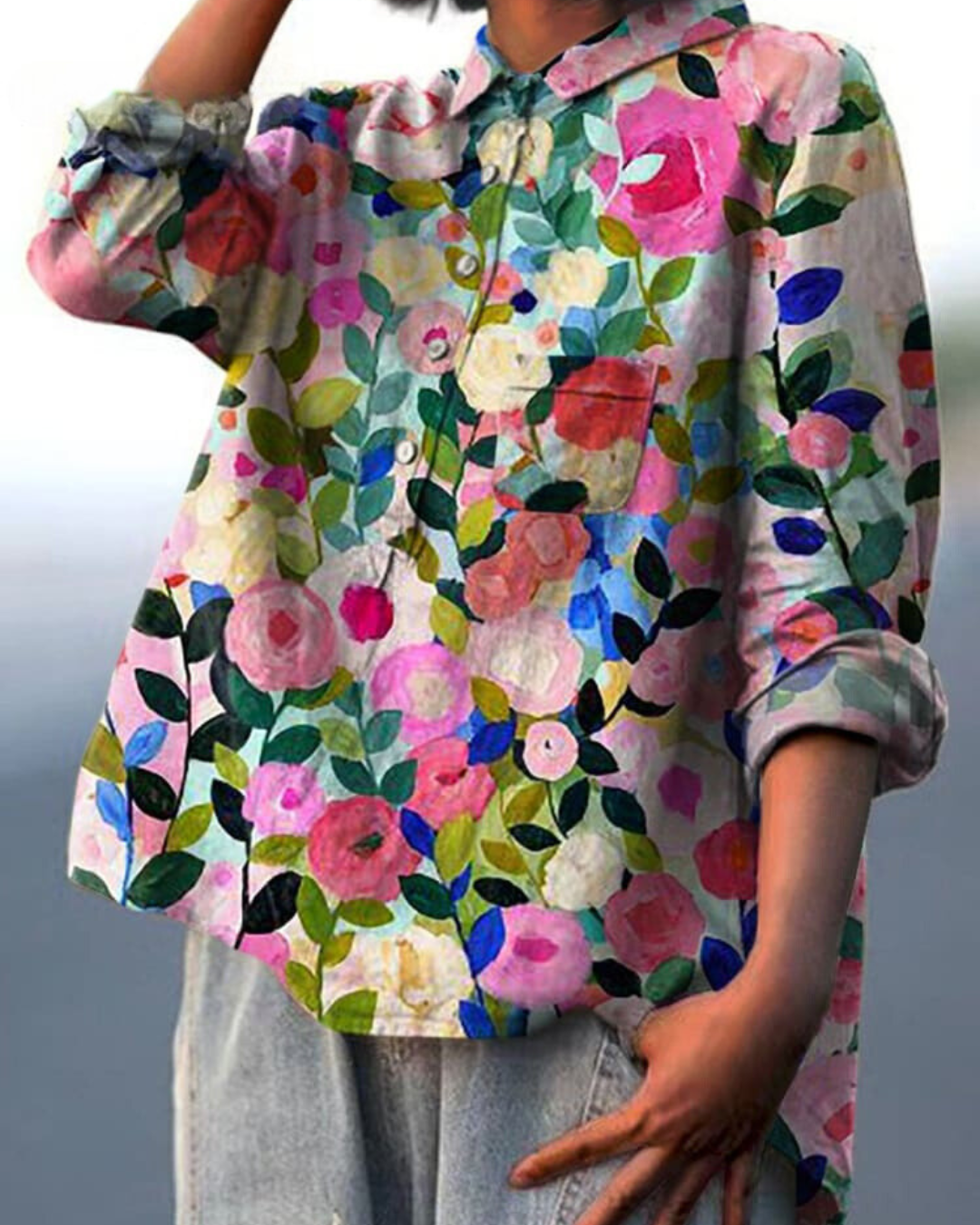 Petal | Palette Floral Blouse