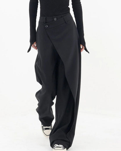 MADDA - Asymmetrical Baggy Trousers