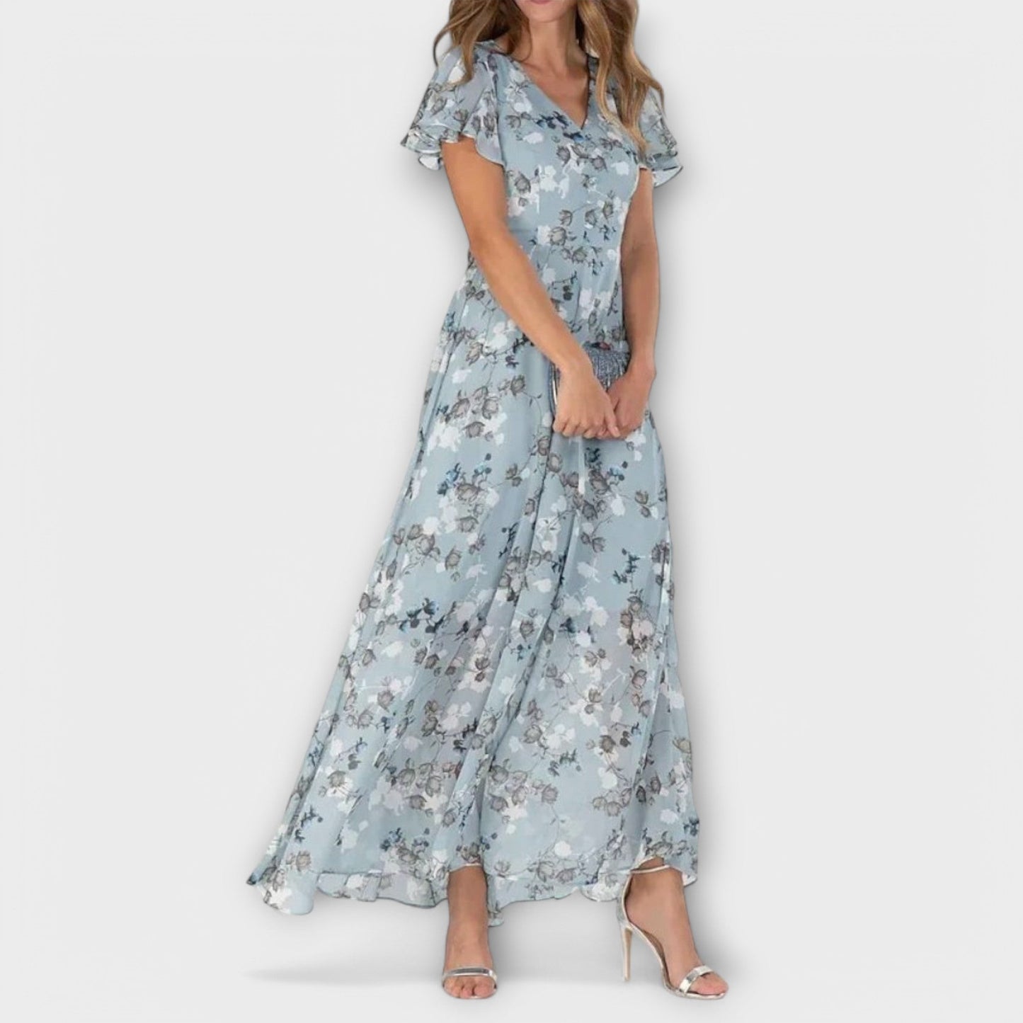 Isabella™ Floral Chiffon Dress