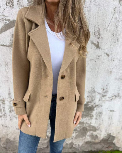 ROSALIE - Wool coat for women