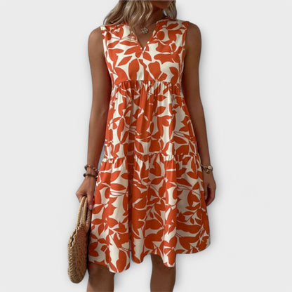 Elena™ Sleeveless Floral Dress