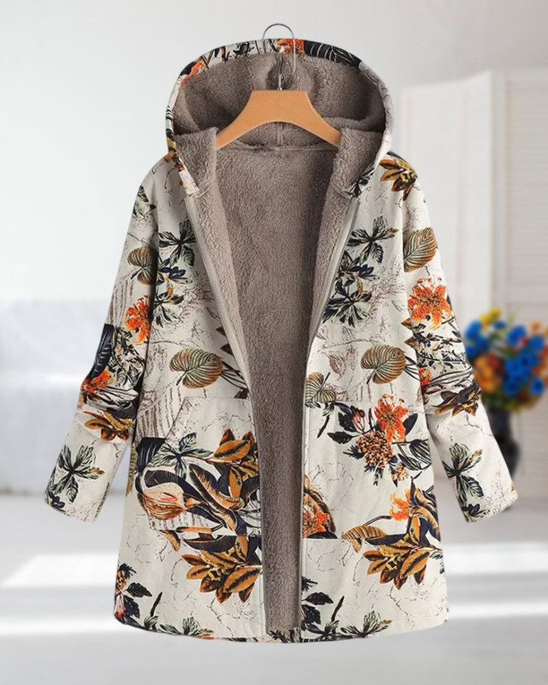 BAIBEL - JACKET WITH FLORAL PRINT