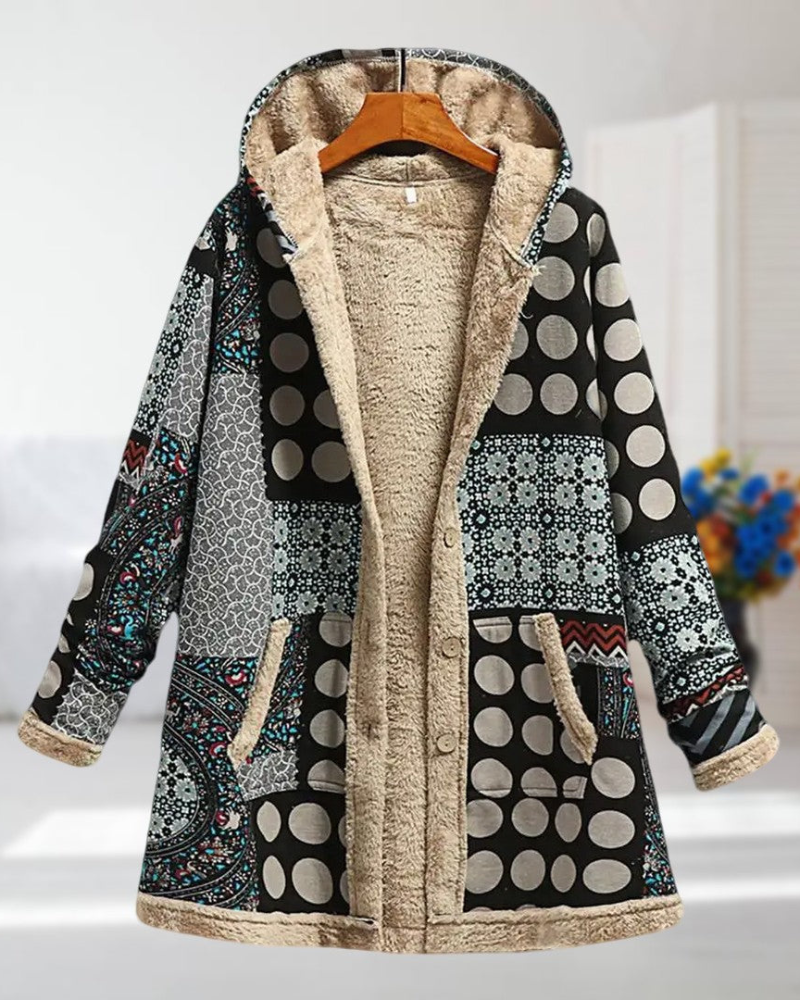 BAIBEL - JACKET WITH FLORAL PRINT