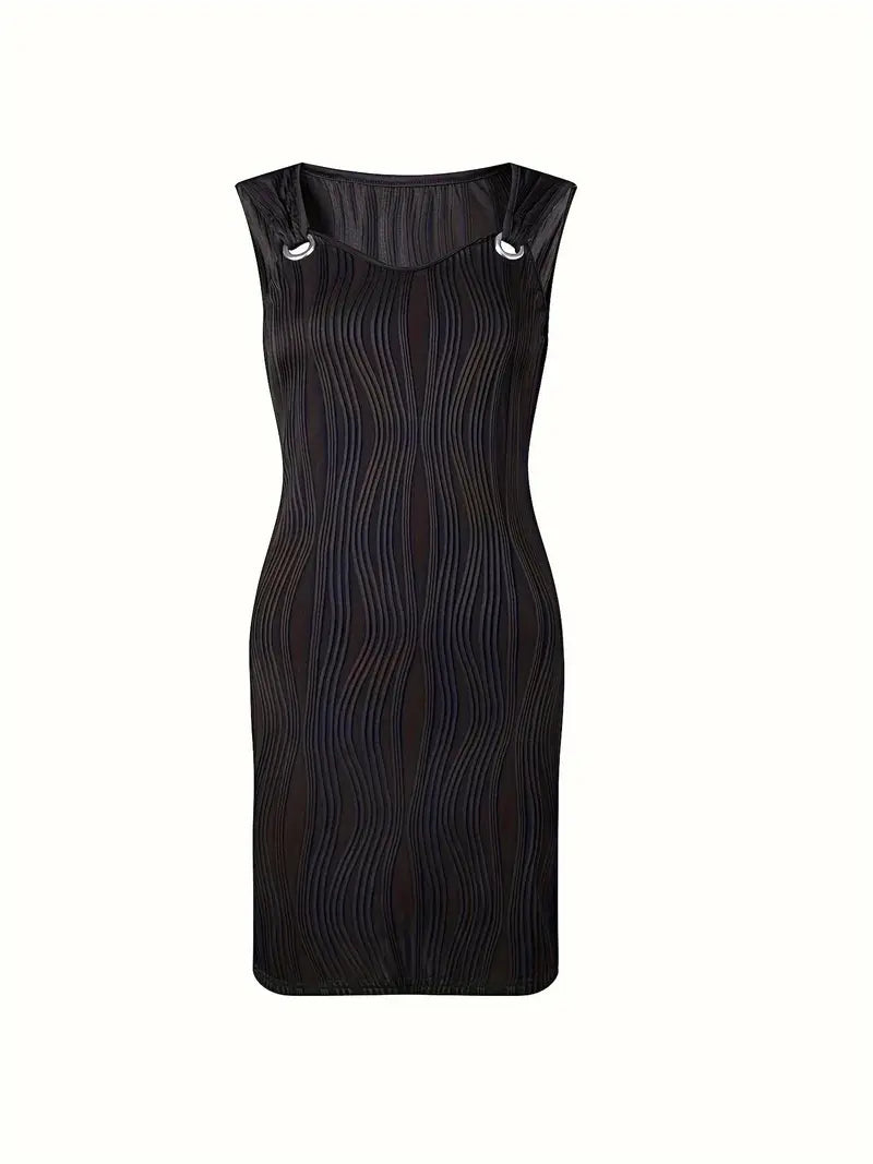 Vera | Sleeveless Mini Dress with V-Neckline