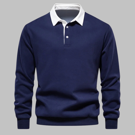 Andrew Collins | Polo Collar Sweater