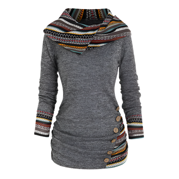 Samantha | Tribal Hoodie