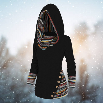 Samantha | Tribal Hoodie