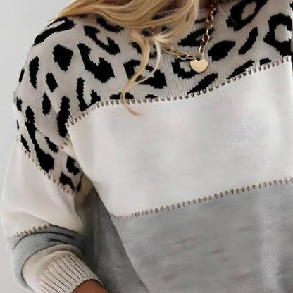 Bernadetta™ | Leopard Knit Sweater