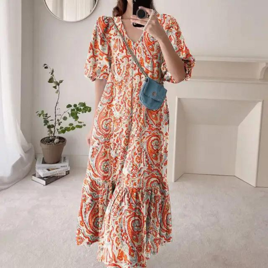 Mira | Boho Maxi Dress