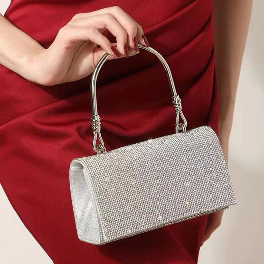 Ivory™ Elegant Sparkly Diamond Evening  Handbag