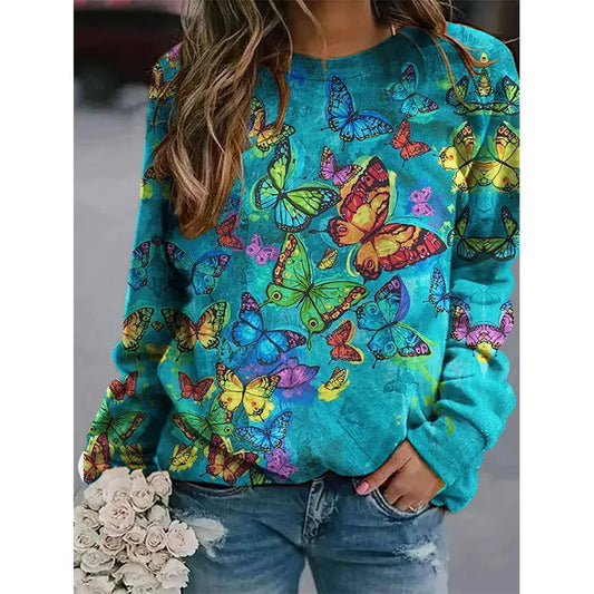 Nancy | Butterfly Bliss Sweater