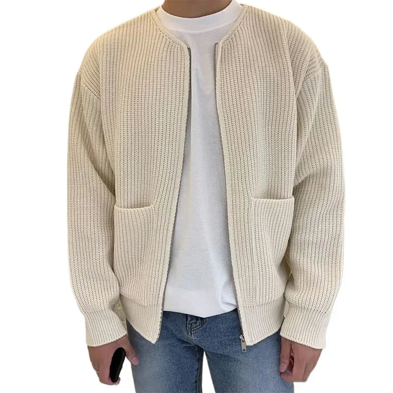 Logan | Open-Front Knit Cardigan