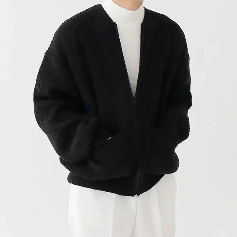 Logan | Open-Front Knit Cardigan