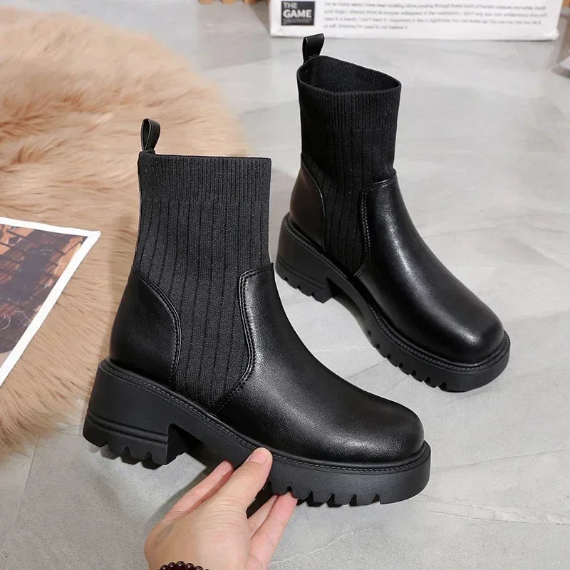 Addison | Black Boot