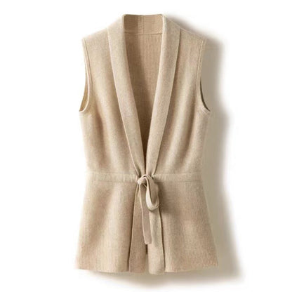 Freja | Soft Cozy Tie Vest