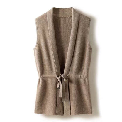 Freja | Soft Cozy Tie Vest