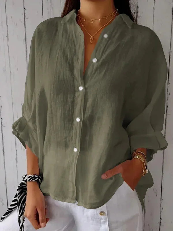 Abigail | Casual Tie-back Shirt