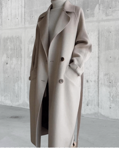 Sarah | Minimal Luxe Long Coat