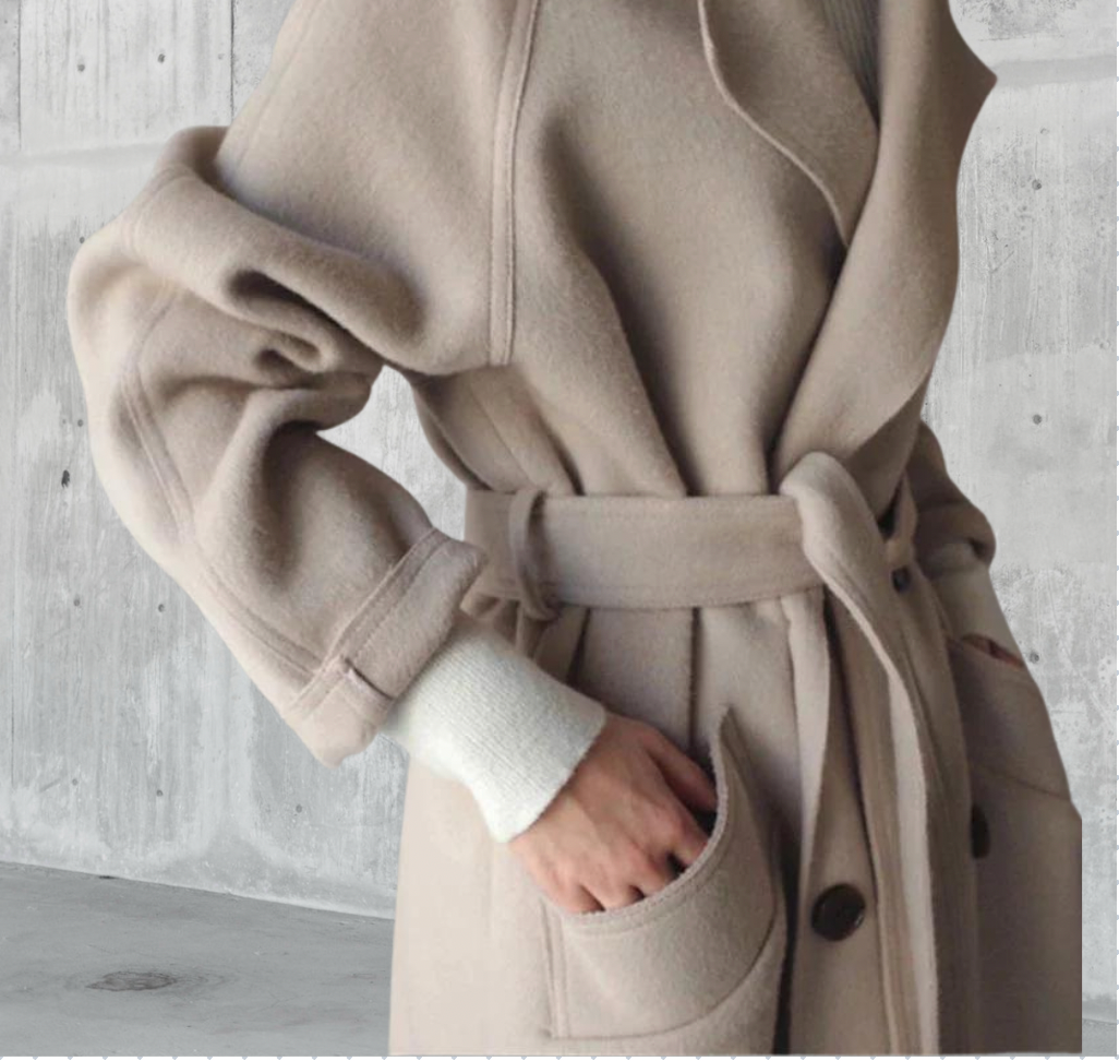 Sarah | Minimal Luxe Long Coat