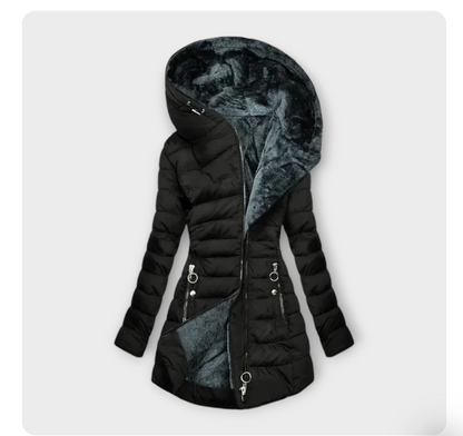 Noelle I Luxury Jacket with Fur Lining