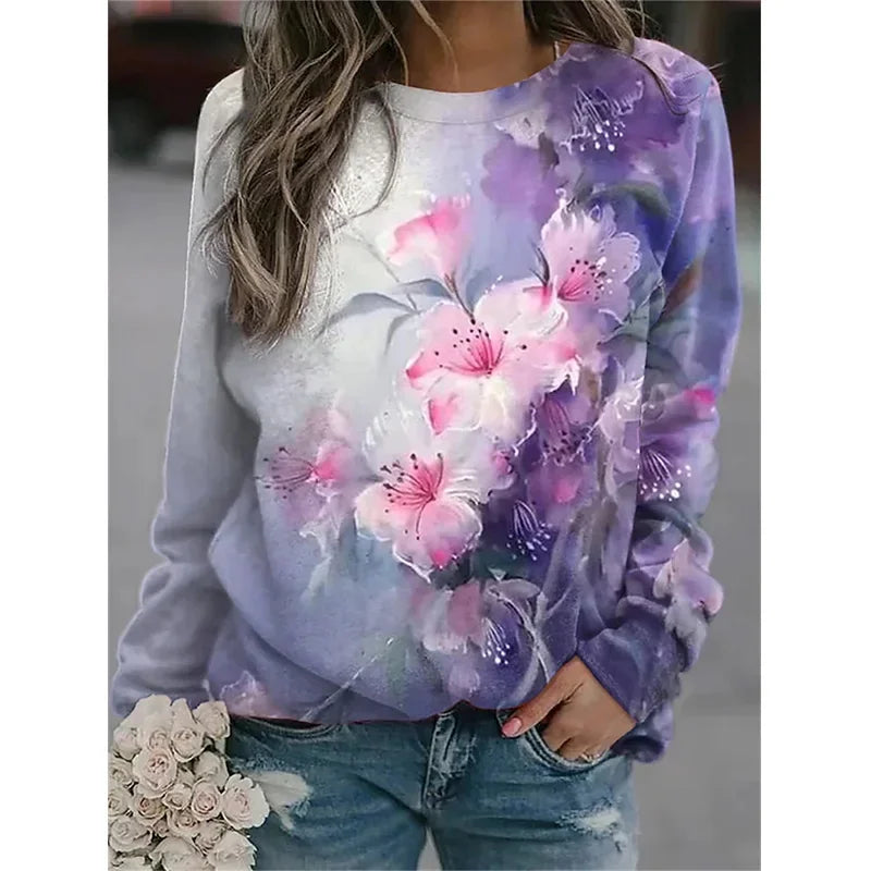 Women's Alzheimer's Prevention Purple Sweater