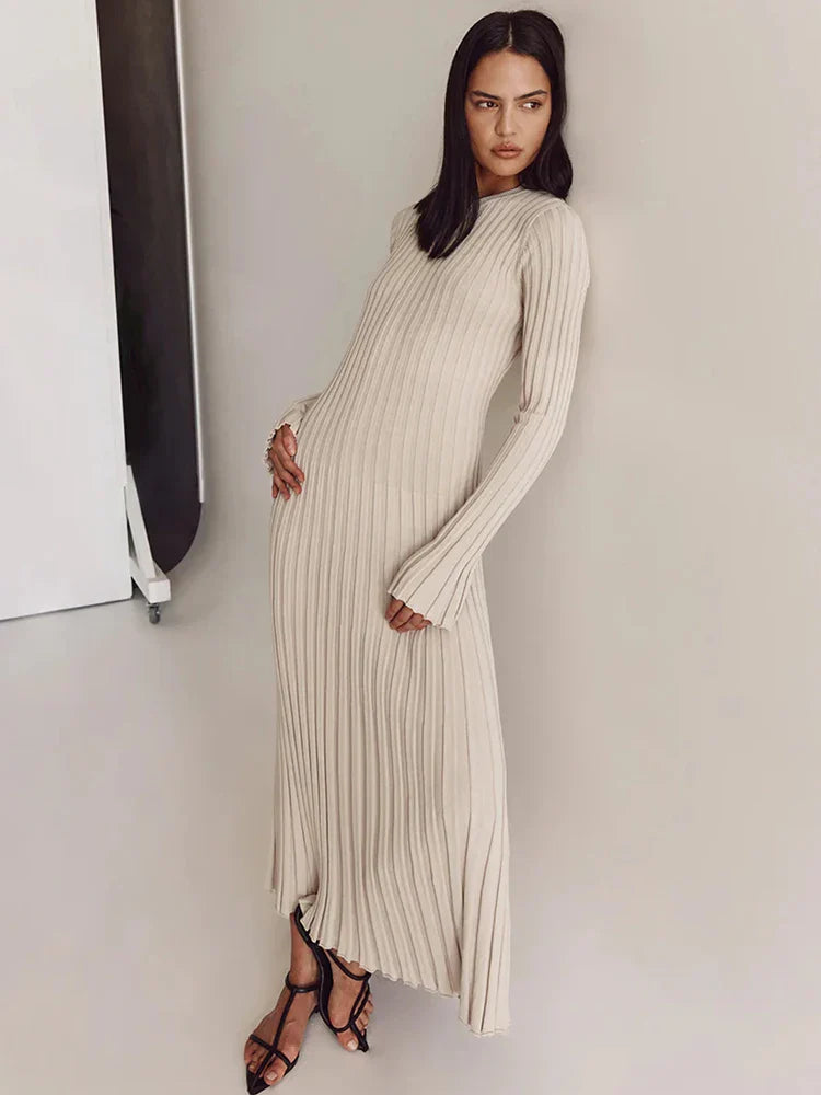 Roslyn | Cozy Knit Maxi Dress