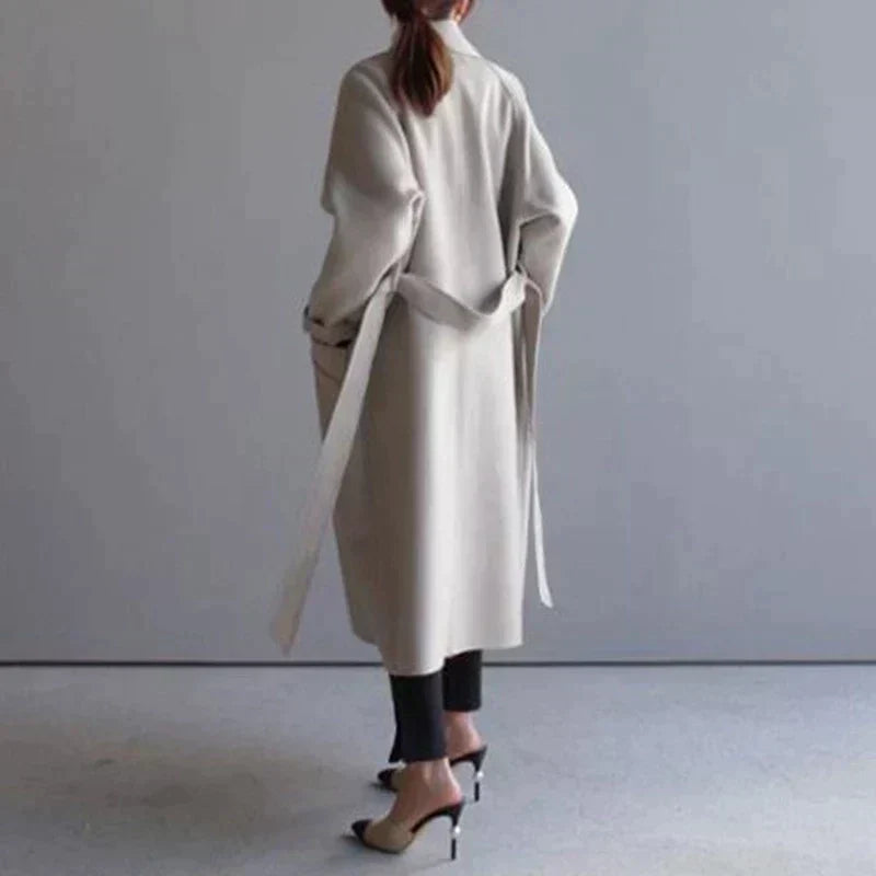 Sarah | Minimal Luxe Long Coat