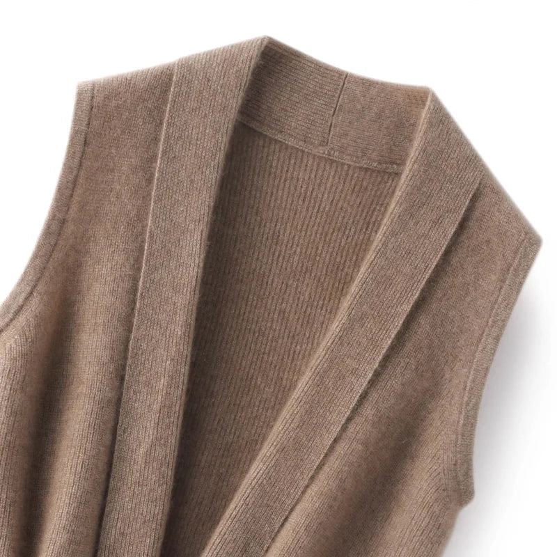 Freja | Soft Cozy Tie Vest