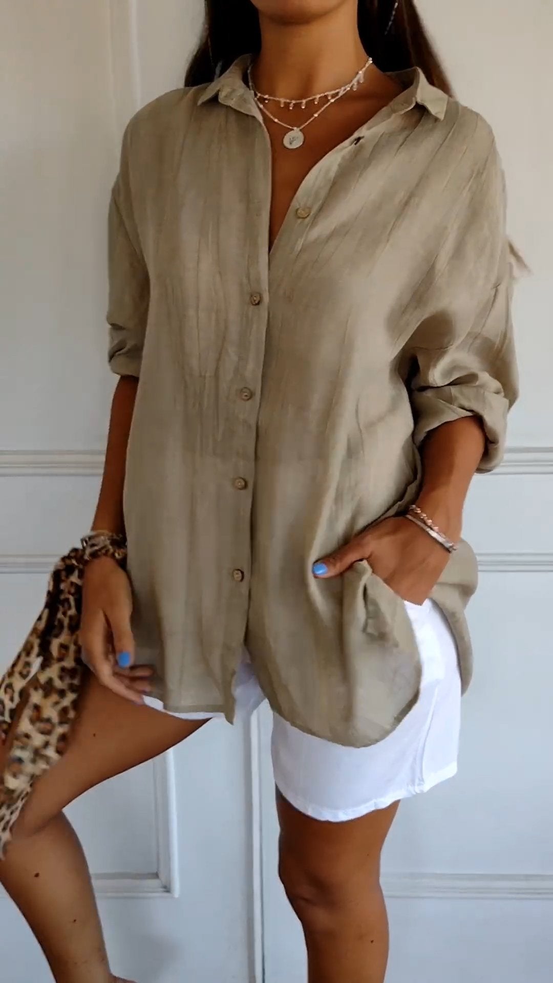 Emilia | Elegant Oversized Blouse