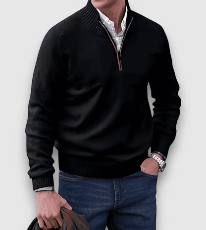 Joe | Refined Quarter-Zip Sweater