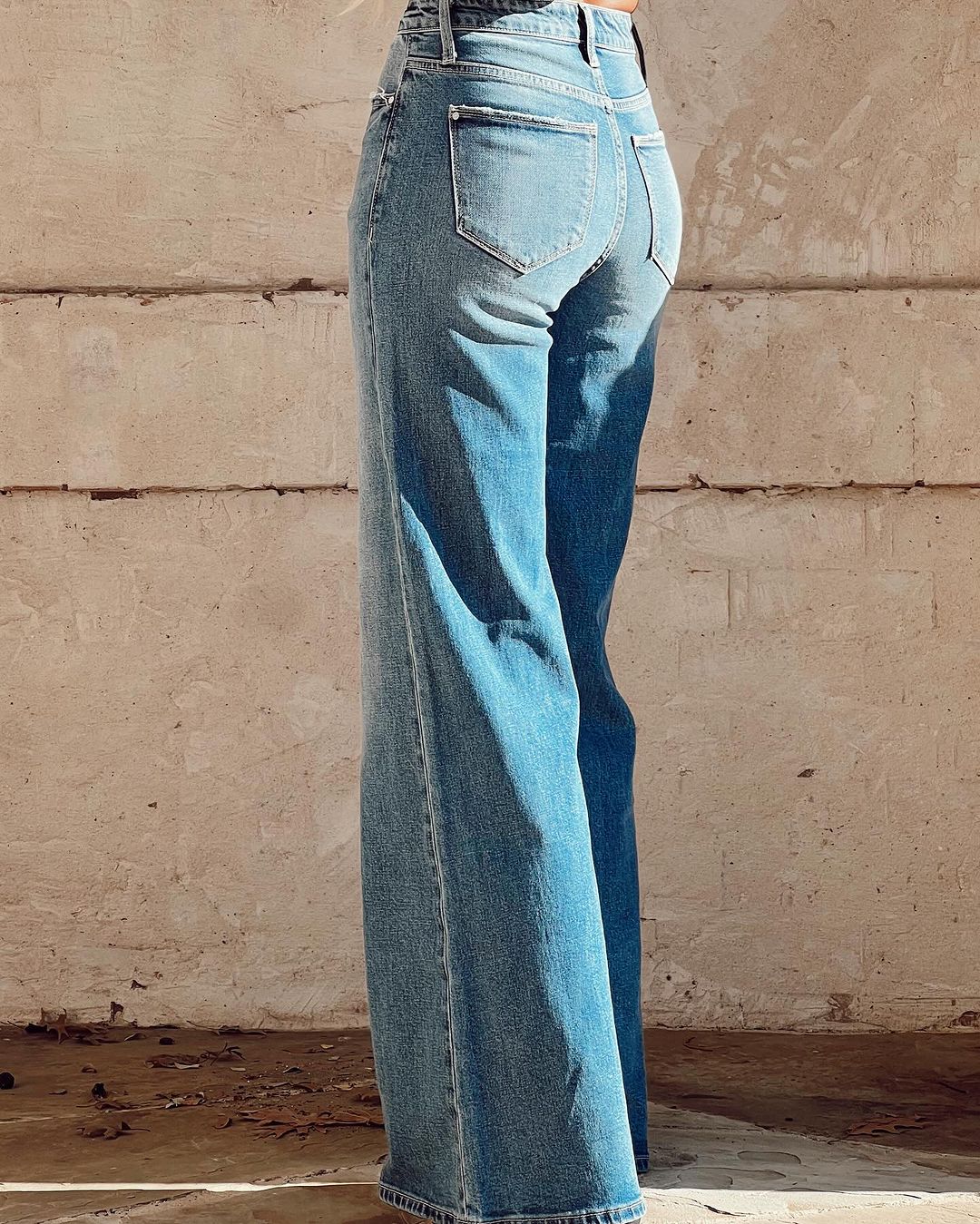 SARA | HIGH WAIST BAGGY PANTS