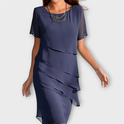 Sophia™ Layered Chiffon Dress