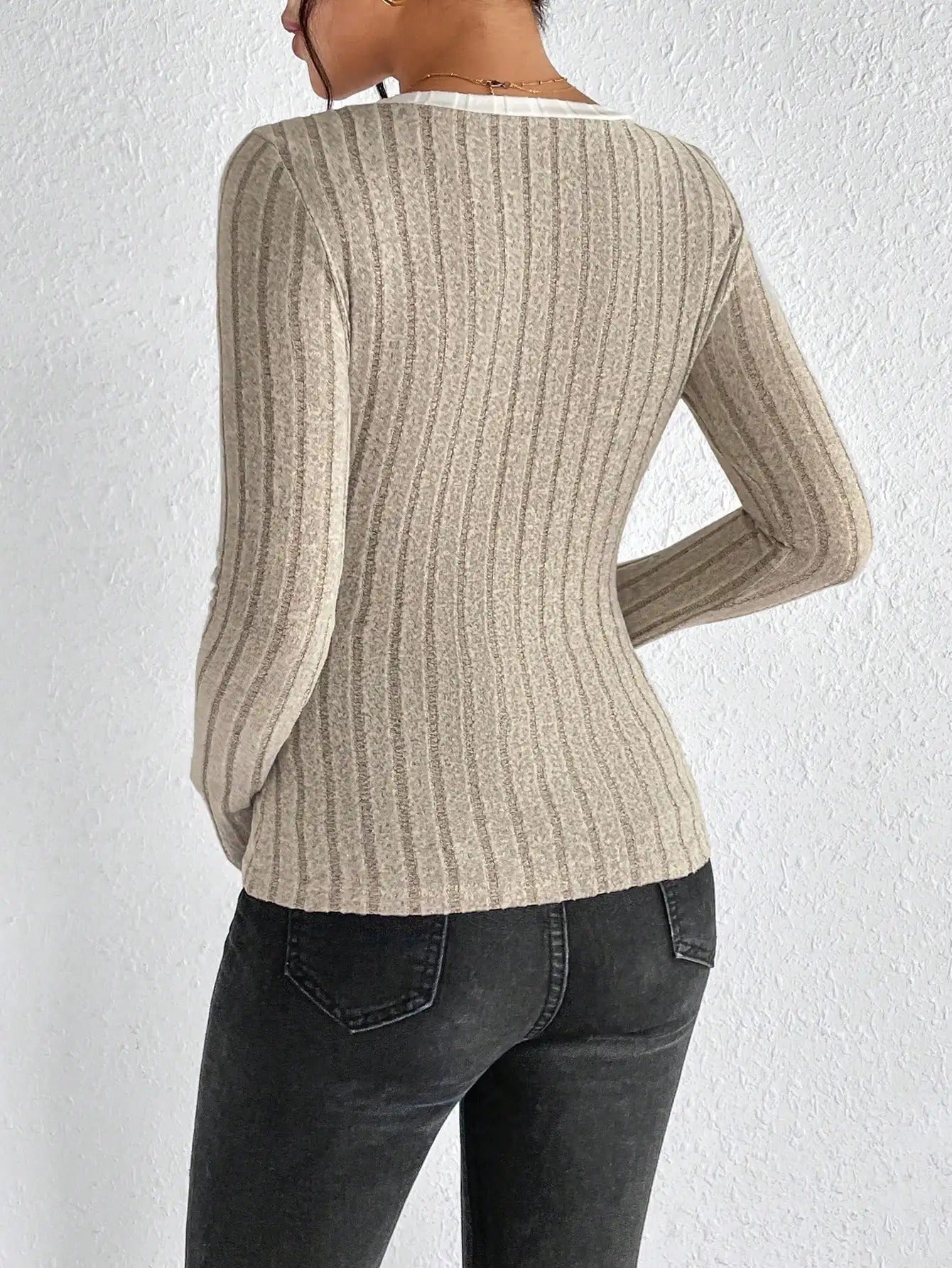 Elina | Cozy Long-Sleeve Knit Sweater