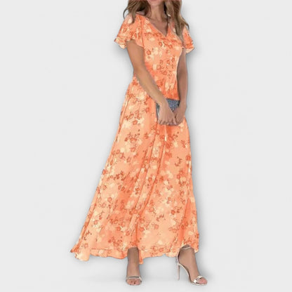 Isabella™ Floral Chiffon Dress