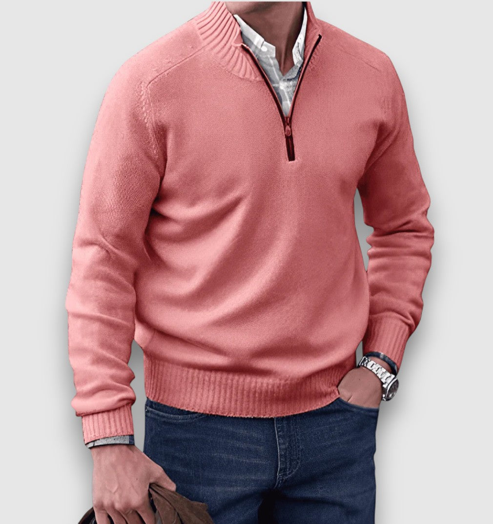 Joe | Refined Quarter-Zip Sweater