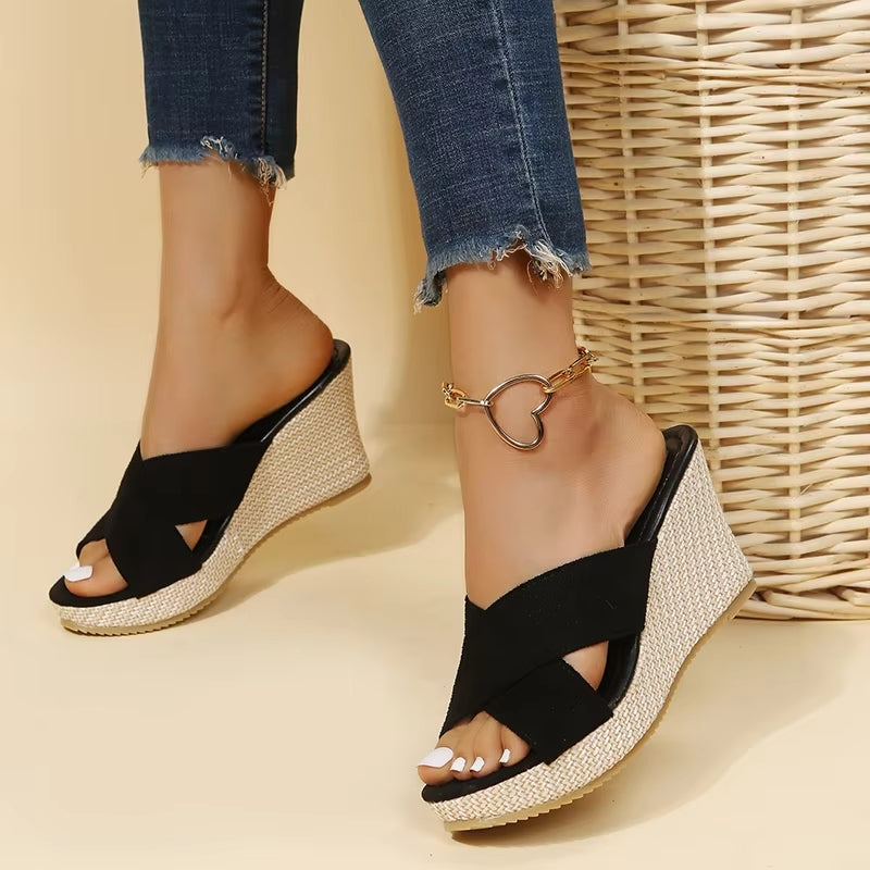 Almina | Comfort Wedges Sandals