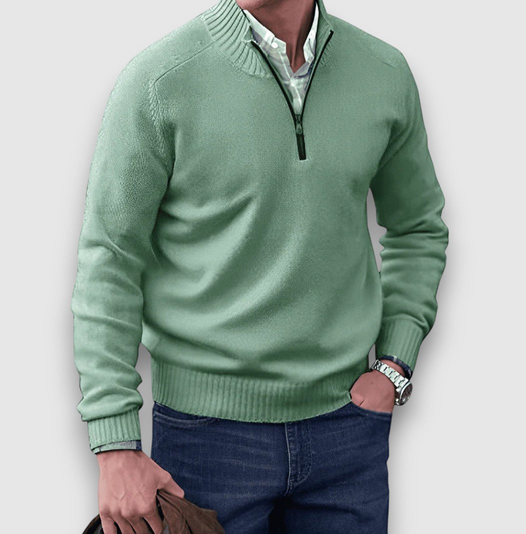 Joe | Refined Quarter-Zip Sweater