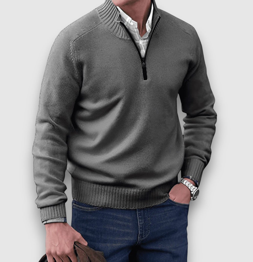 Joe | Refined Quarter-Zip Sweater