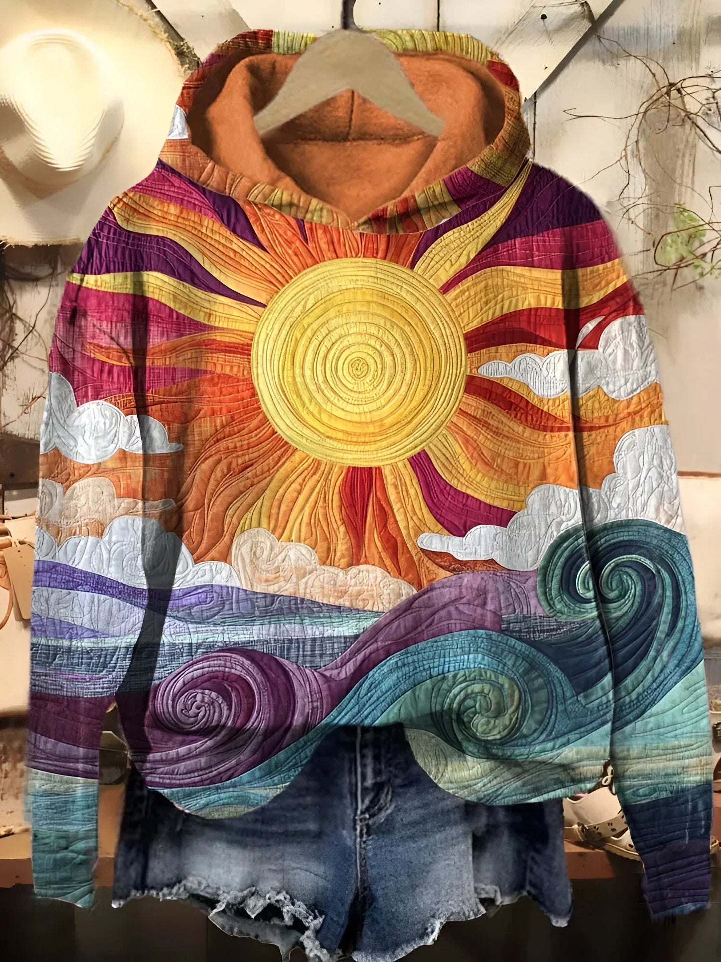 Sofie | Vintage Sunbeam Hoodie