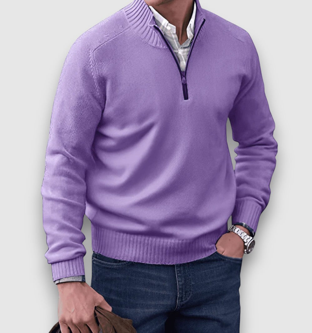 Joe | Refined Quarter-Zip Sweater