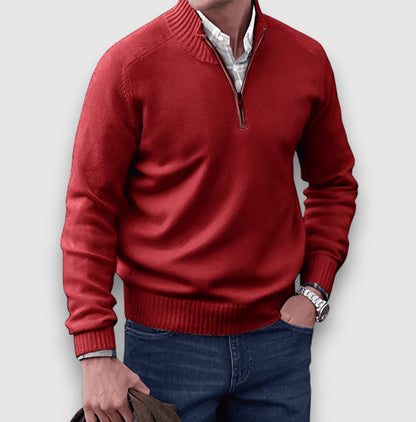 Joe | Refined Quarter-Zip Sweater