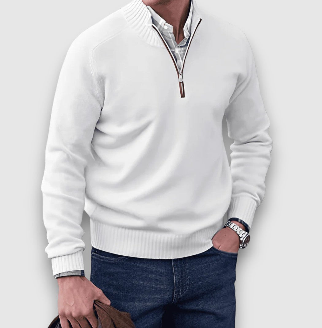 Joe | Refined Quarter-Zip Sweater